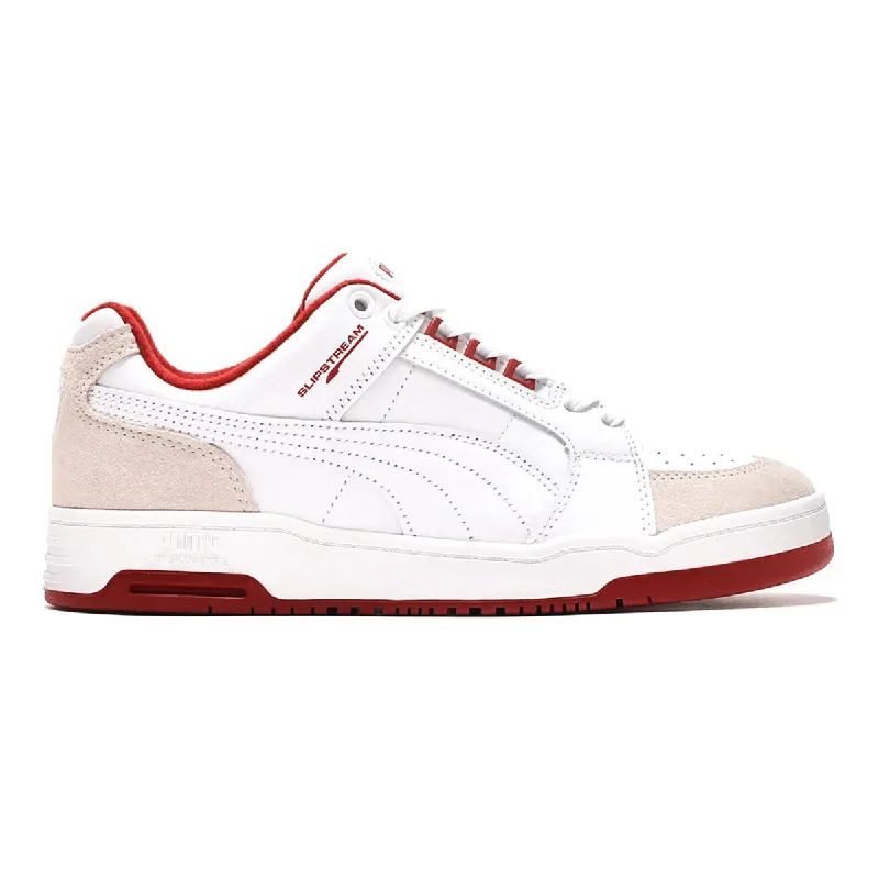 Puma Men's Slipstream Lo White/Burgundy