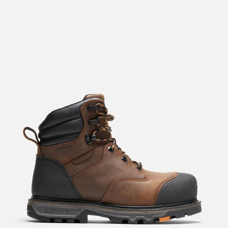 BRUNT Men's The Mulder Welted 6" Waterproof EH Comp Toe Boot