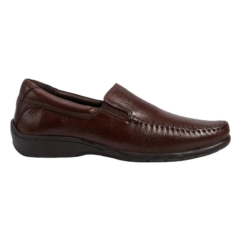 Johnston & Murphy Men's Crawfoord Venitian Mahogany Leather