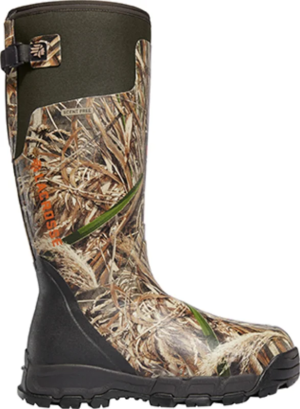 Lacrosse AlphaBurly Pro Mens Realtree Max5 Rubber 18in 800G Hunting Boots