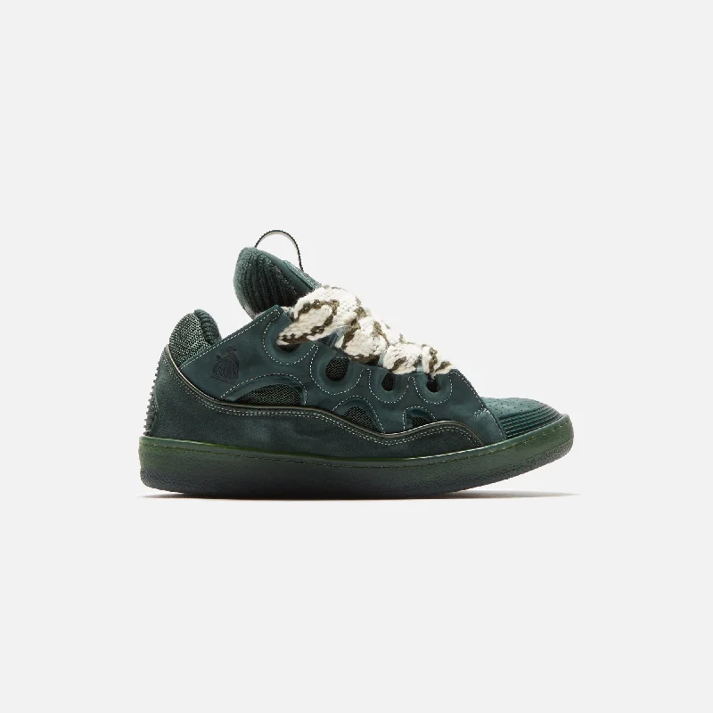 Lanvin Curb Sneaker - Dark Green