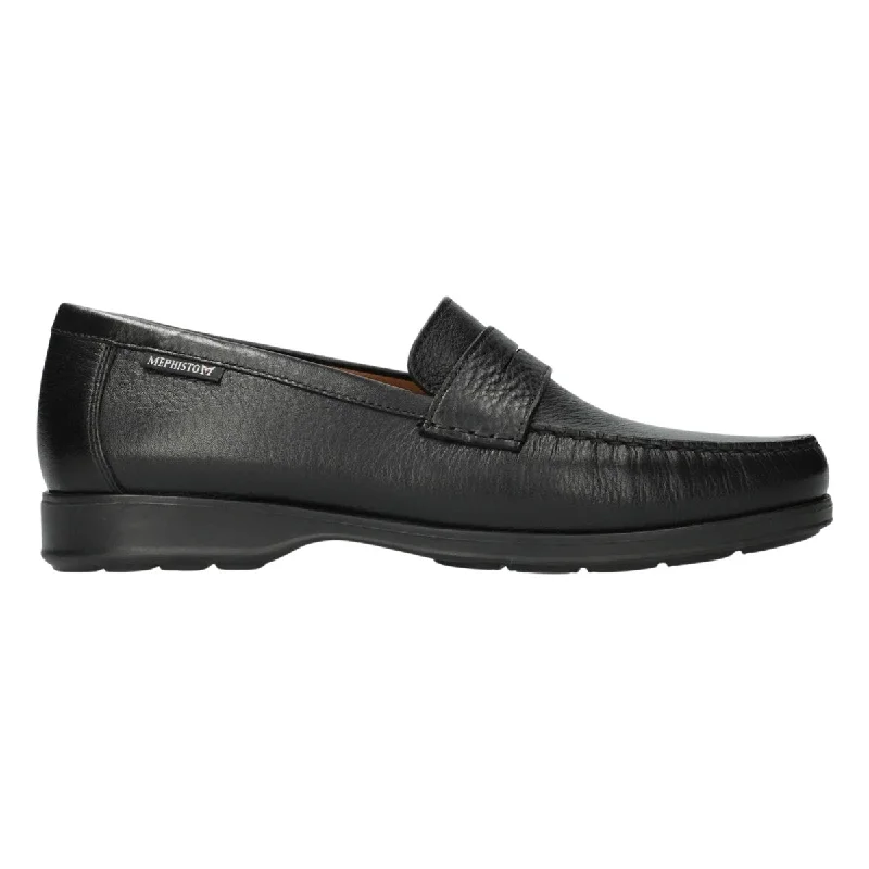 Mephisto Men's Harper 1 Black Leather