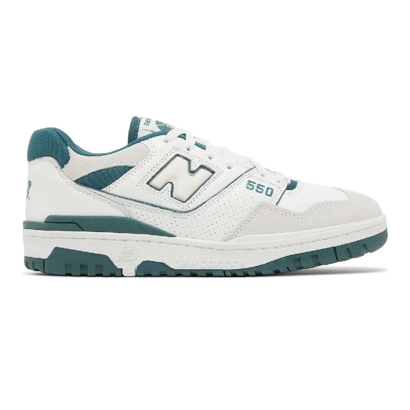 New Balance Men's BB550STA White/Teal